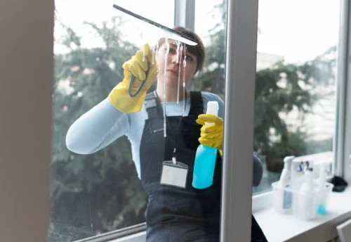 Nettoyage de vitres intérieures et extérieures à Saix